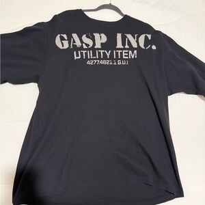 Black GASP Thermal Men's Shirt